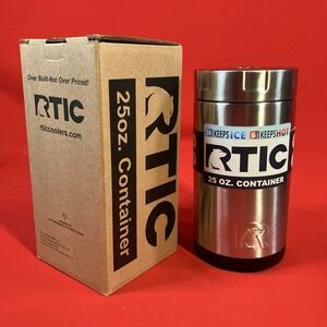 RTIC 25 oz Stainless Steel Food Container / Insulated For Hot And Cold / 637